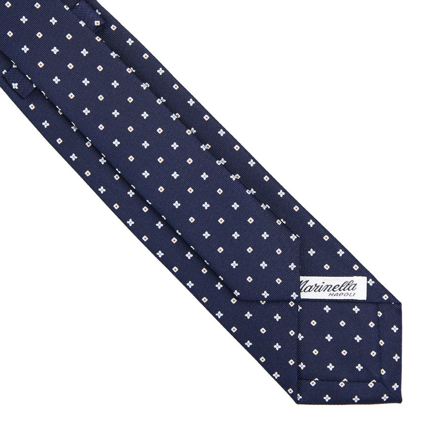 DARK BLUE SARTORIAL 7 CM SILK TIE