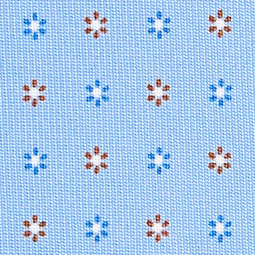 LIGHT BLUE SARTORIAL 7 CM SILK TIE