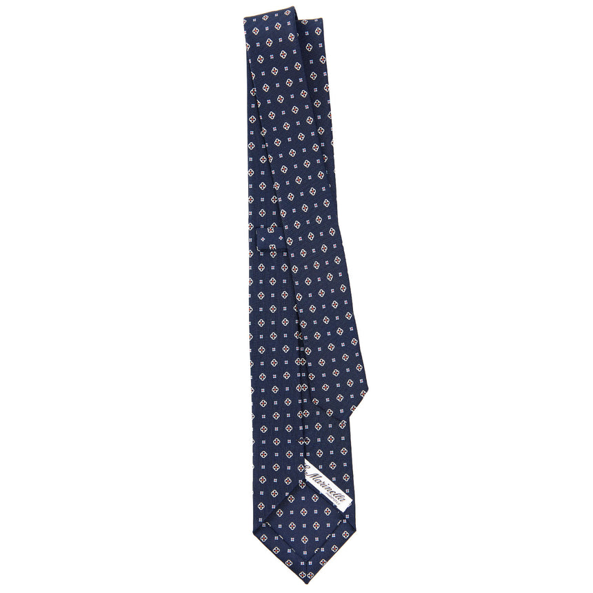 DARK BLUE SARTORIAL 7 CM SILK TIE