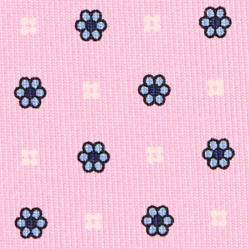 PINK SARTORIAL 7 CM SILK TIE