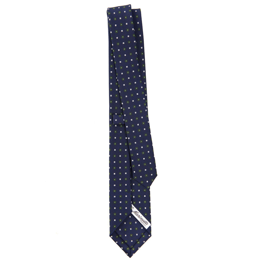 DARK BLUE SARTORIAL 7 CM SILK TIE
