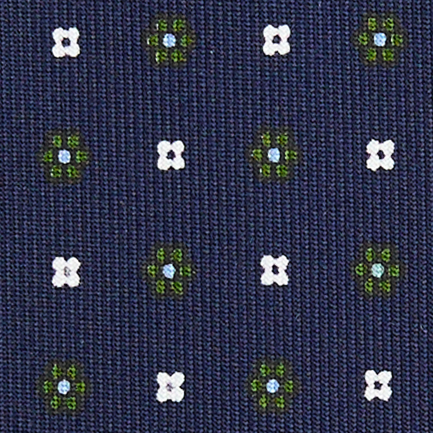 DARK BLUE SARTORIAL 7 CM SILK TIE