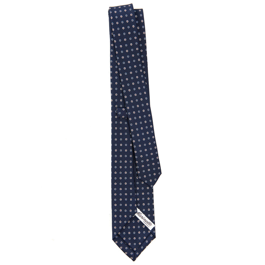 DARK BLUE SARTORIAL 7 CM SILK TIE