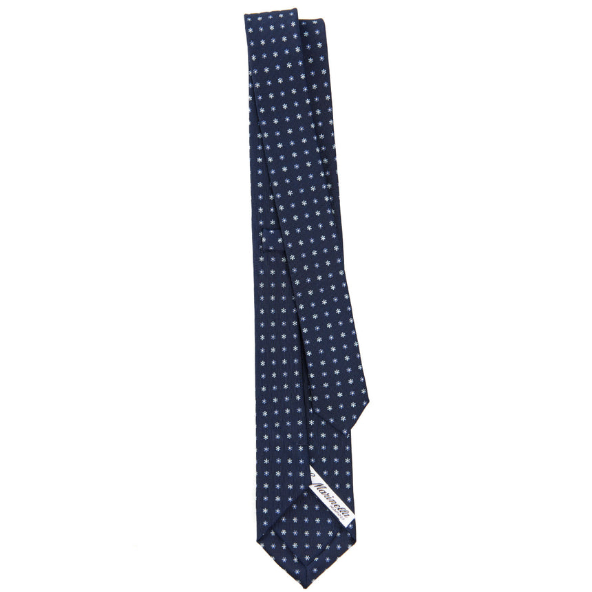 DARK BLUE SARTORIAL 7 CM SILK TIE