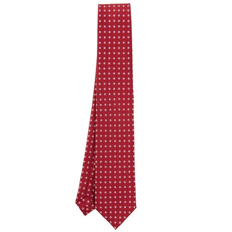 BURGUNDY SARTORIAL 7 CM SILK TIE