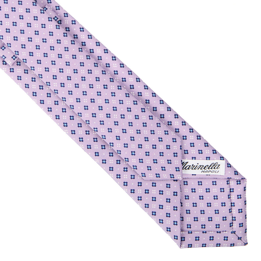 LILAC SARTORIAL 7 CM SILK TIE