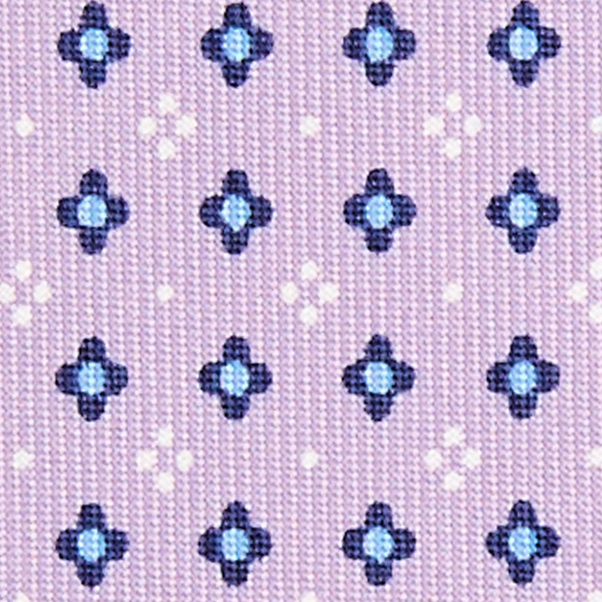 LILAC SARTORIAL 7 CM SILK TIE