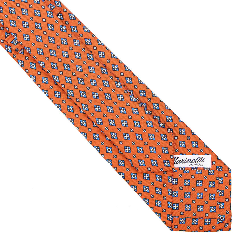 ORANGE SARTORIAL 7 CM SILK TIE