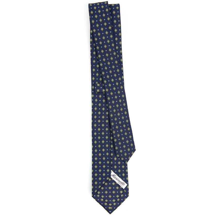 DARK BLUE SARTORIAL 7 CM SILK TIE