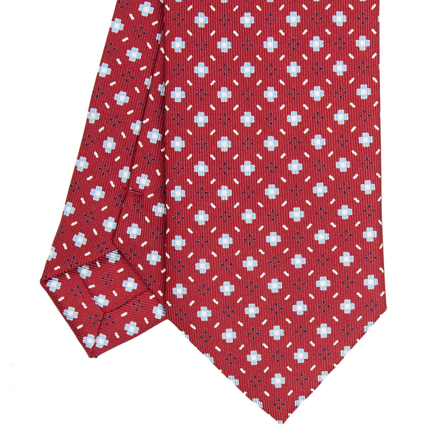 BURGUNDY SARTORIAL 7 CM TIE