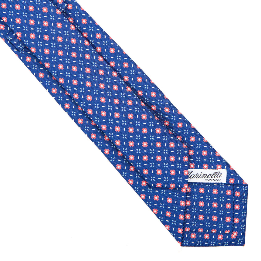 BLUE SARTORIAL 7 CM SILK TIE