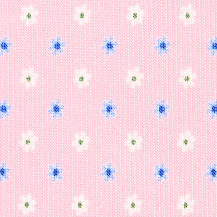 CRAVATTA SARTORIALE 7 CM IN SETA ROSA