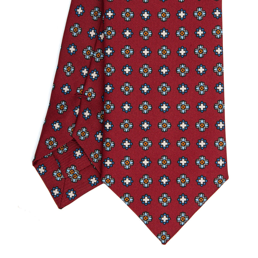 BURGUNDY SARTORIAL 7 CM TIE