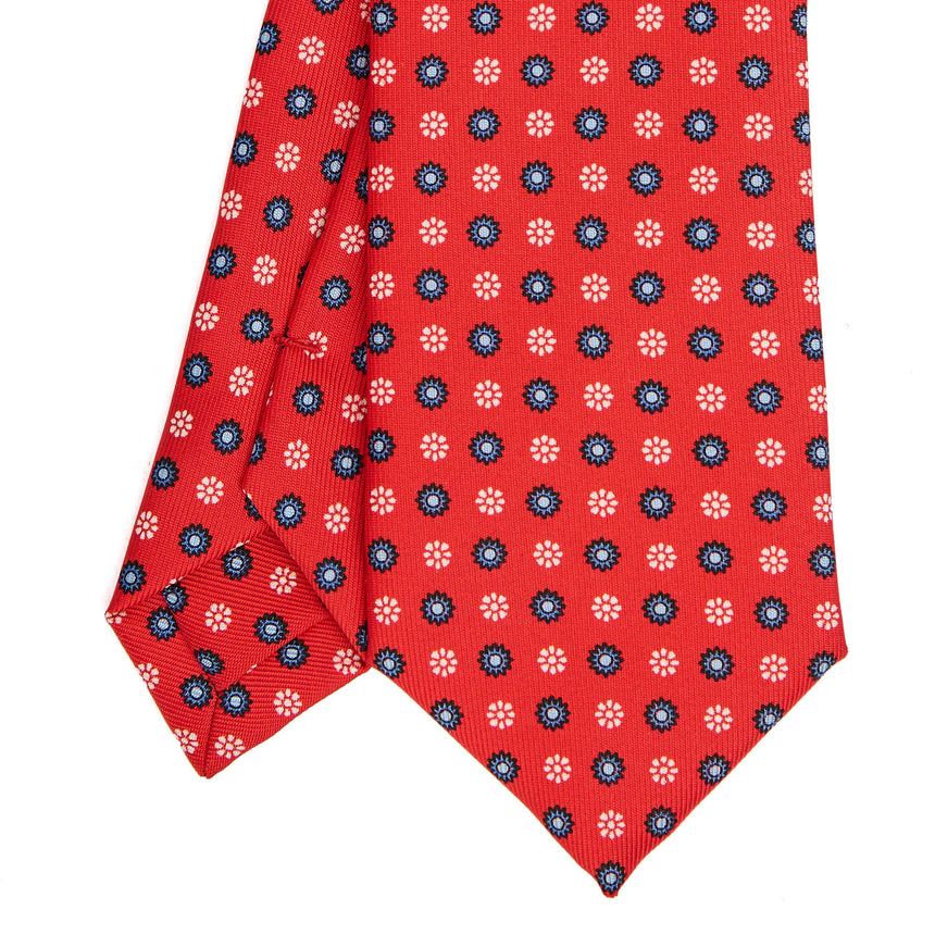 RED SARTORIAL 7 CM SILK TIE