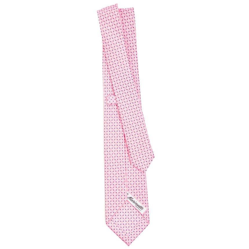 PINK SARTORIAL 7 CM SILK TIE