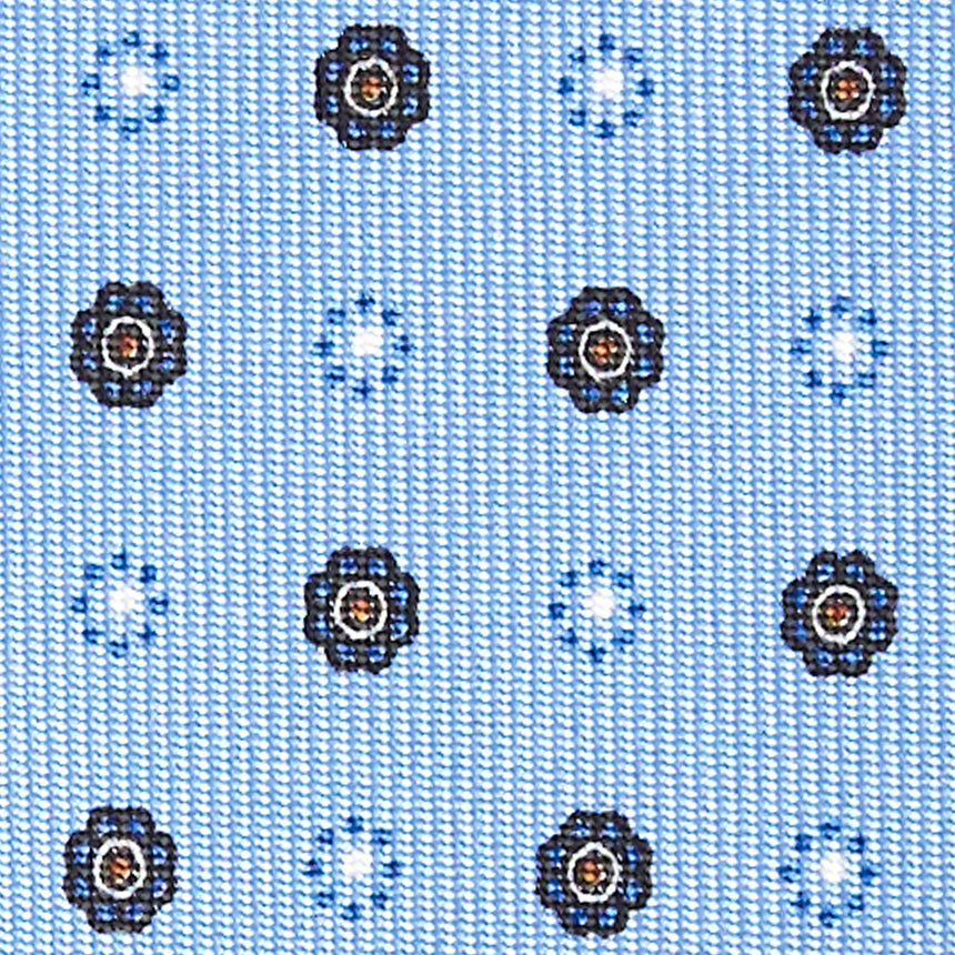 POWDER BLUE SARTORIAL 7 CM SILK TIE