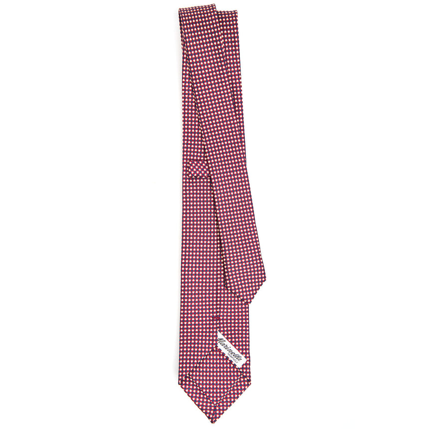 BURGUNDY SARTORIAL 7 CM SILK TIE