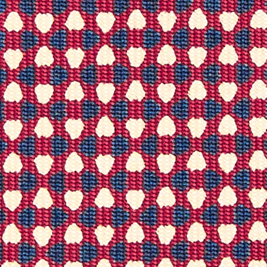 BURGUNDY SARTORIAL 7 CM SILK TIE