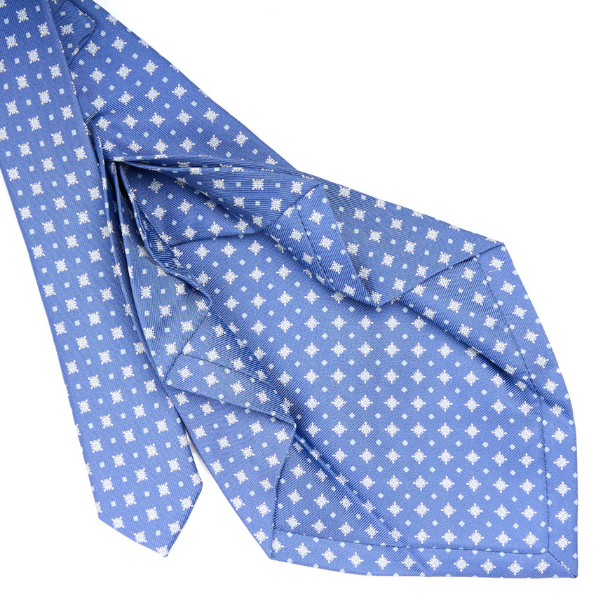 POWDER BLUE 7 FOLD SARTORIAL SILK TIE