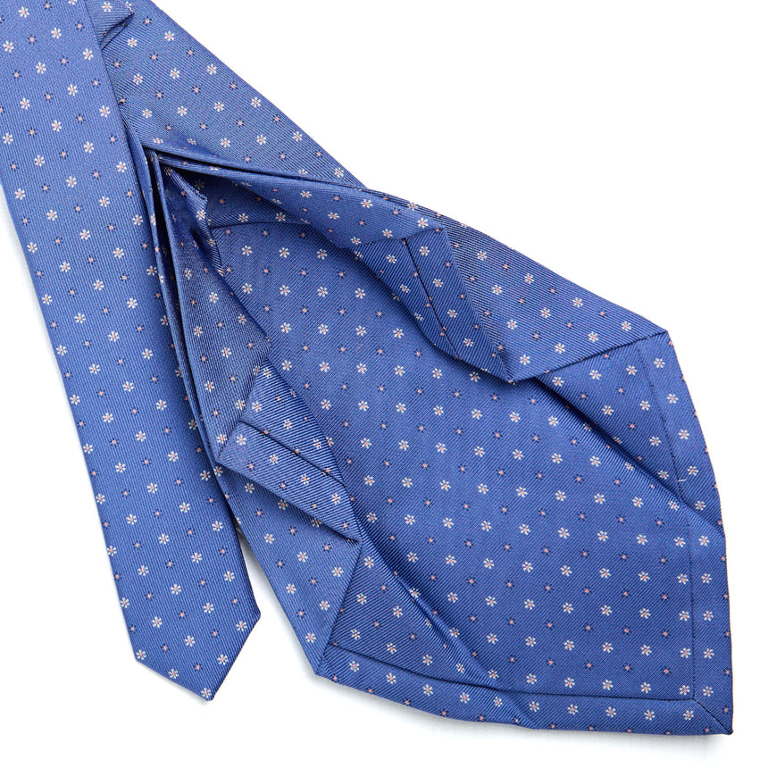 POWDER BLUE 7 FOLD SARTORIAL SILK TIE
