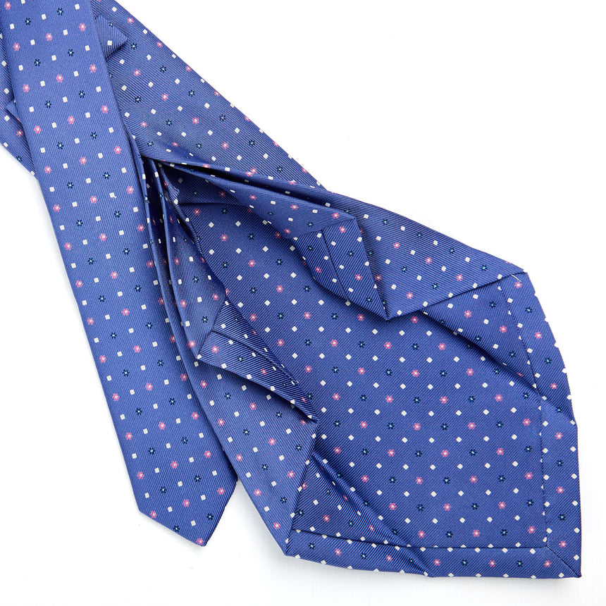 POWDER BLUE 7 FOLD SARTORIAL SILK TIE