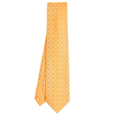 YELLOW 7 FOLD SARTORIAL SILK TIE