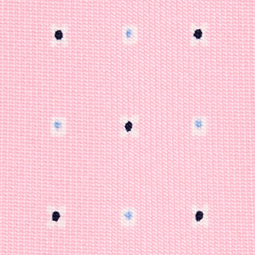 PINK 7 FOLD SARTORIAL SILK TIE