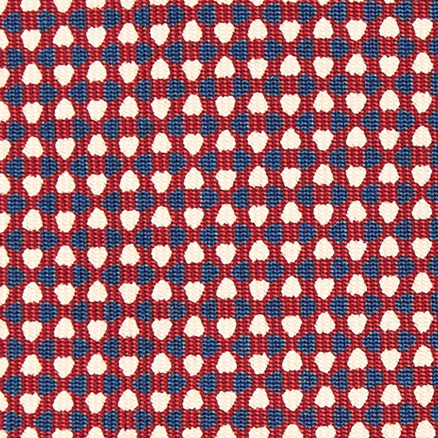 burgundy_9_fold_sartorial_silk_tie_small_flower_pattern_fabric_pattern_detail