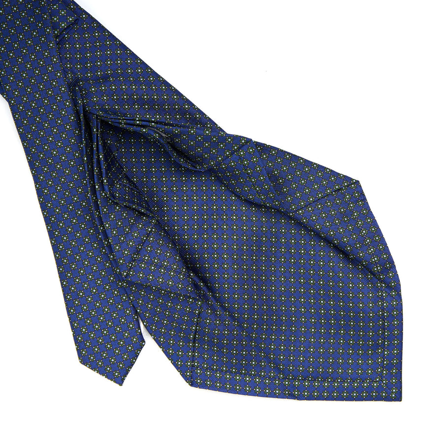 BLUE 9 FOLD SARTORIAL SILK TIE
