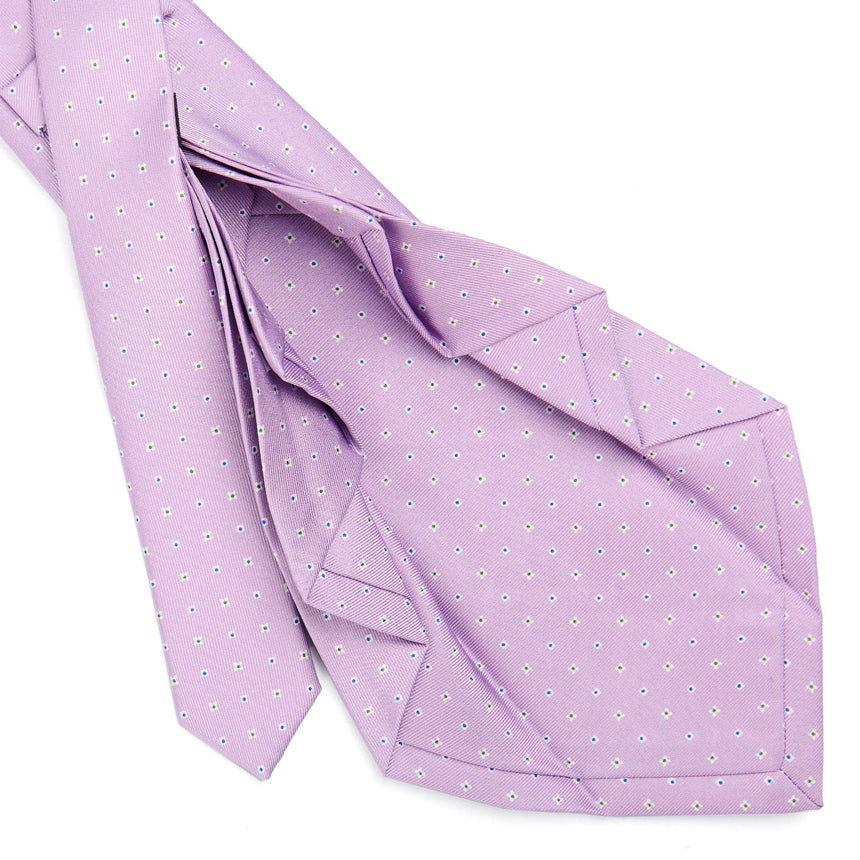 LILAC 9 FOLD SARTORIAL SILK TIE