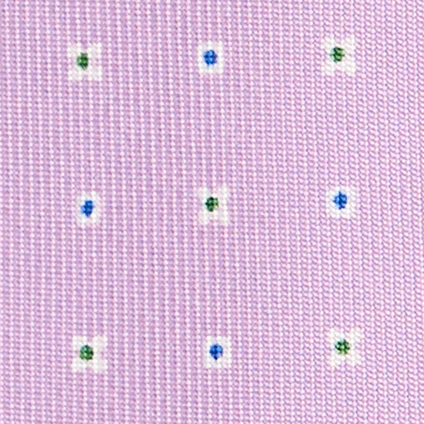 LILAC 9 FOLD SARTORIAL SILK TIE