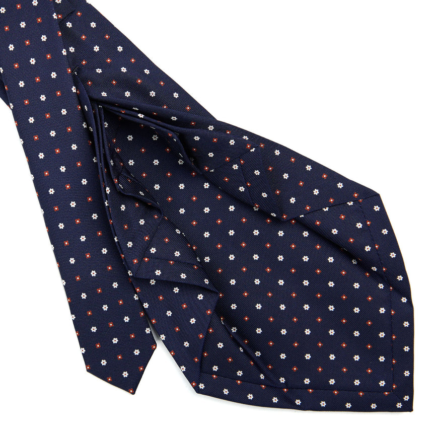 DARK BLUE 9 FOLD SARTORIAL SILK TIE
