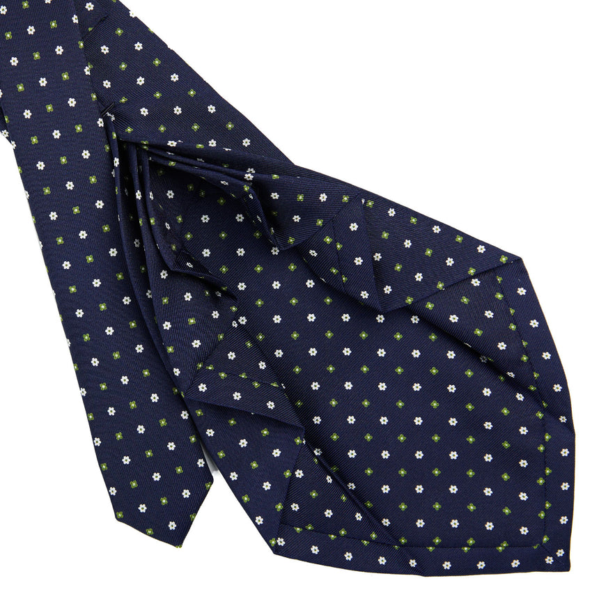 DARK BLUE 9 FOLD SARTORIAL SILK TIE