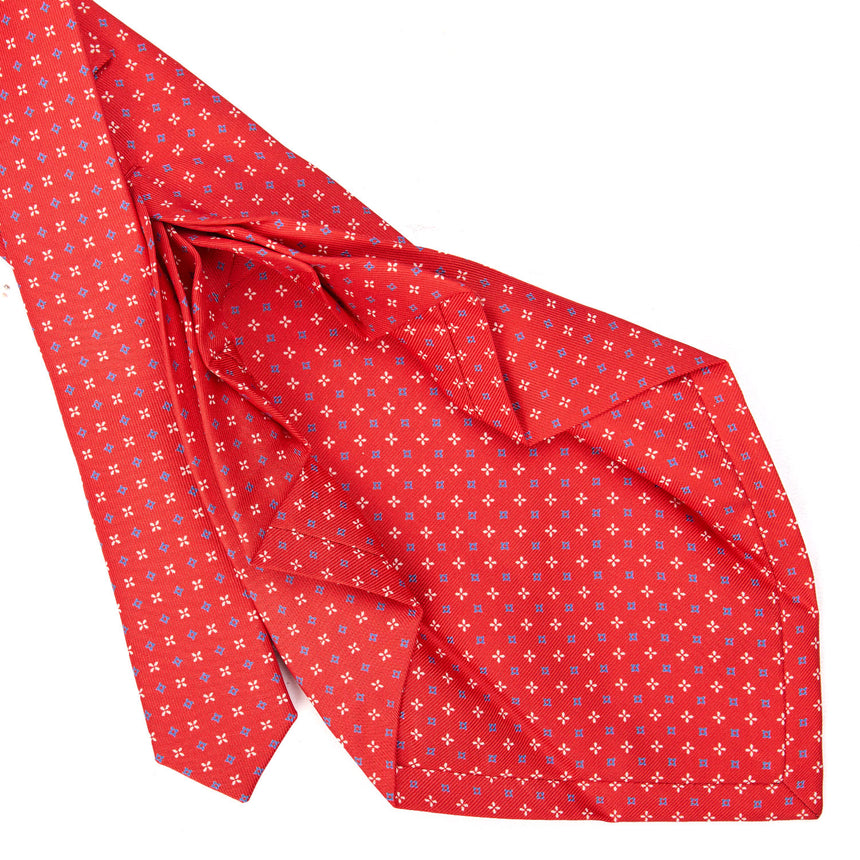 RED 9 FOLD SARTORIAL SILK TIE