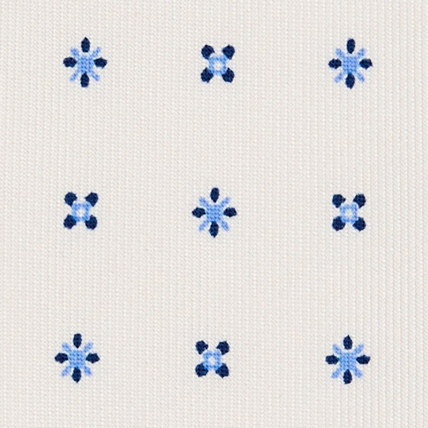 WHITE 9 FOLD SARTORIAL SILK TIE