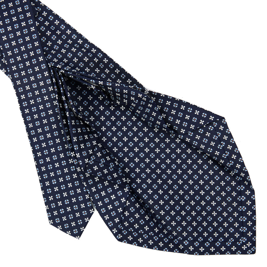 DARK BLUE 9 FOLD SARTORIAL SILK TIE