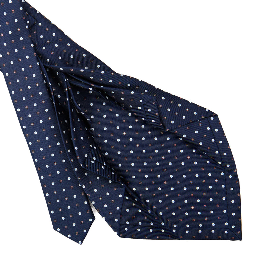 DARK BLUE 9 FOLD SARTORIAL SILK TIE