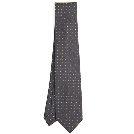 DARK GREY 9 FOLD SARTORIAL SILK TIE