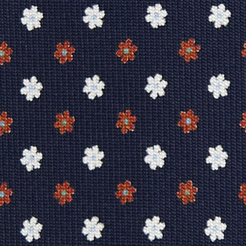 DARK BLUE 9 FOLD SARTORIAL SILK TIE