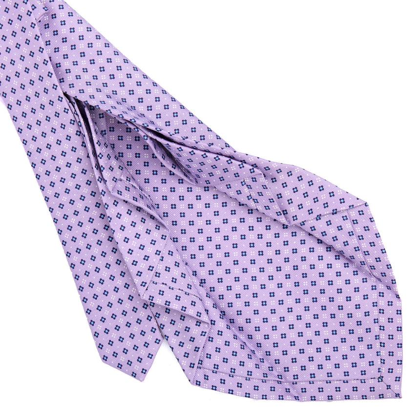 LILAC 9 FOLD SARTORIAL SILK TIE