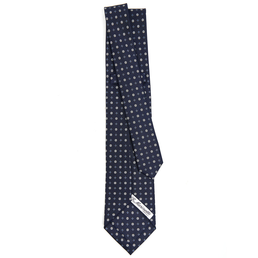 DARK BLUE 9 FOLD SARTORIAL SILK TIE