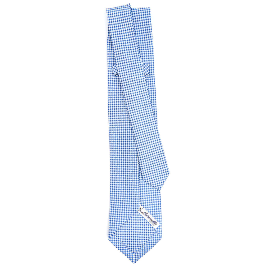 light_blue_9_fold_sartorial_silk_tie_small_flower_pattern_full_back_view