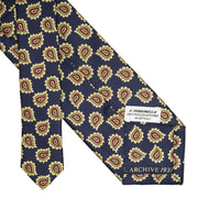 dark_blue_silk_tie_archivio_collection_year_1931_back_detail_with_label_and_print_year