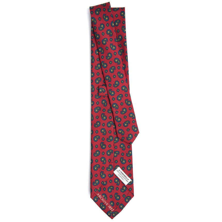 burgundy_silk_tie_archivio_collection_1932_02_full_back_view