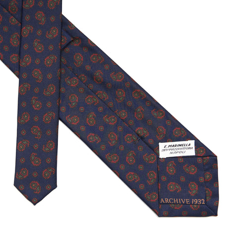 dark_blue_silk_tie_archivio_collection_1932_04_back_detail_with_label_and_print_year