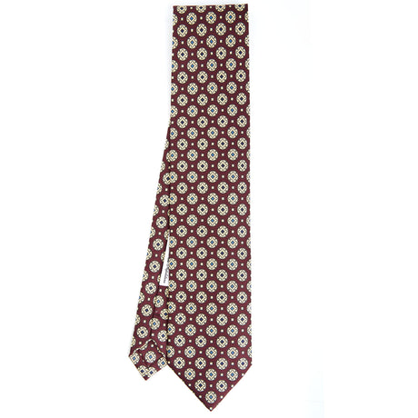 BURGUNDY SILK TIE