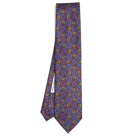 MID BLUE SILK TIE