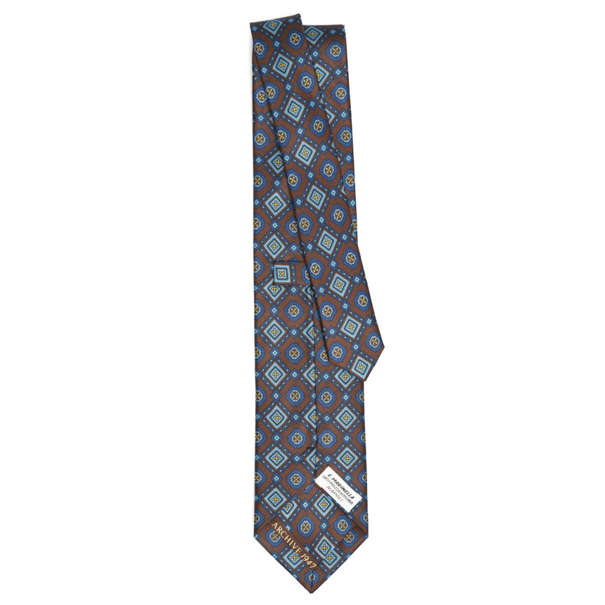 dark_brown_silk_tie_archivio_collection_1947_03_full_back_view