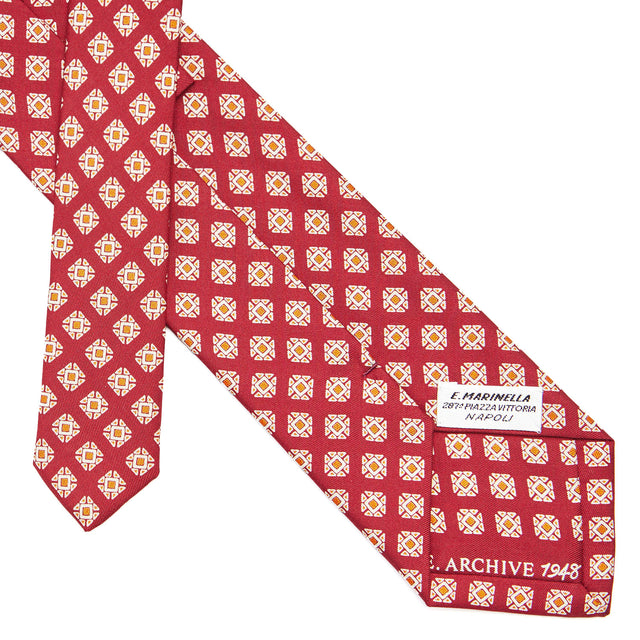 red_silk_tie_archivio_collection_1948_04_back_detail_with_label_and_print_year