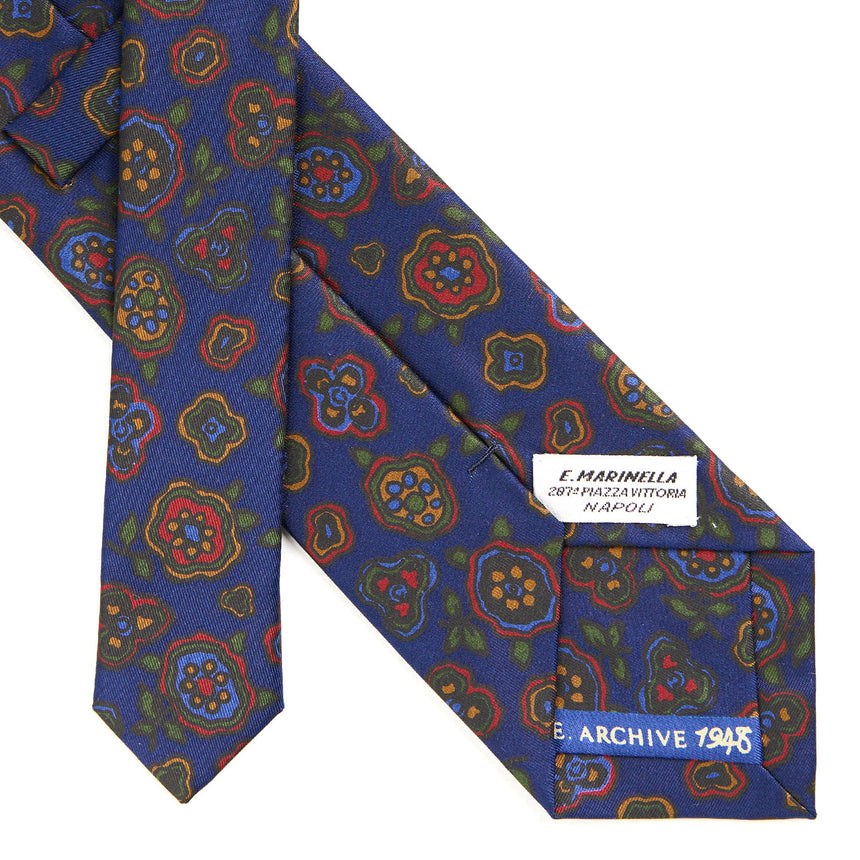 CRAVATTA IN SETA BLUETTE